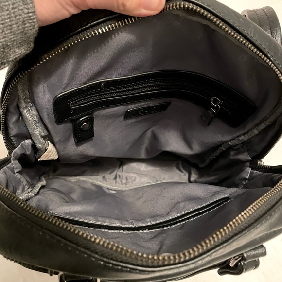 Vegan Leather Convertible Backpack - Picture 4 of 5